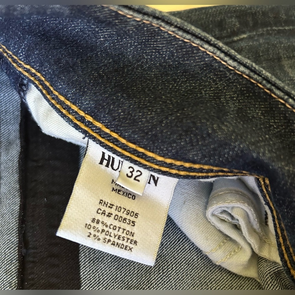 Hudson Mid- Rise Straight Leg Jeans - Picture 7 of 7